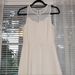 Monteau White Dress